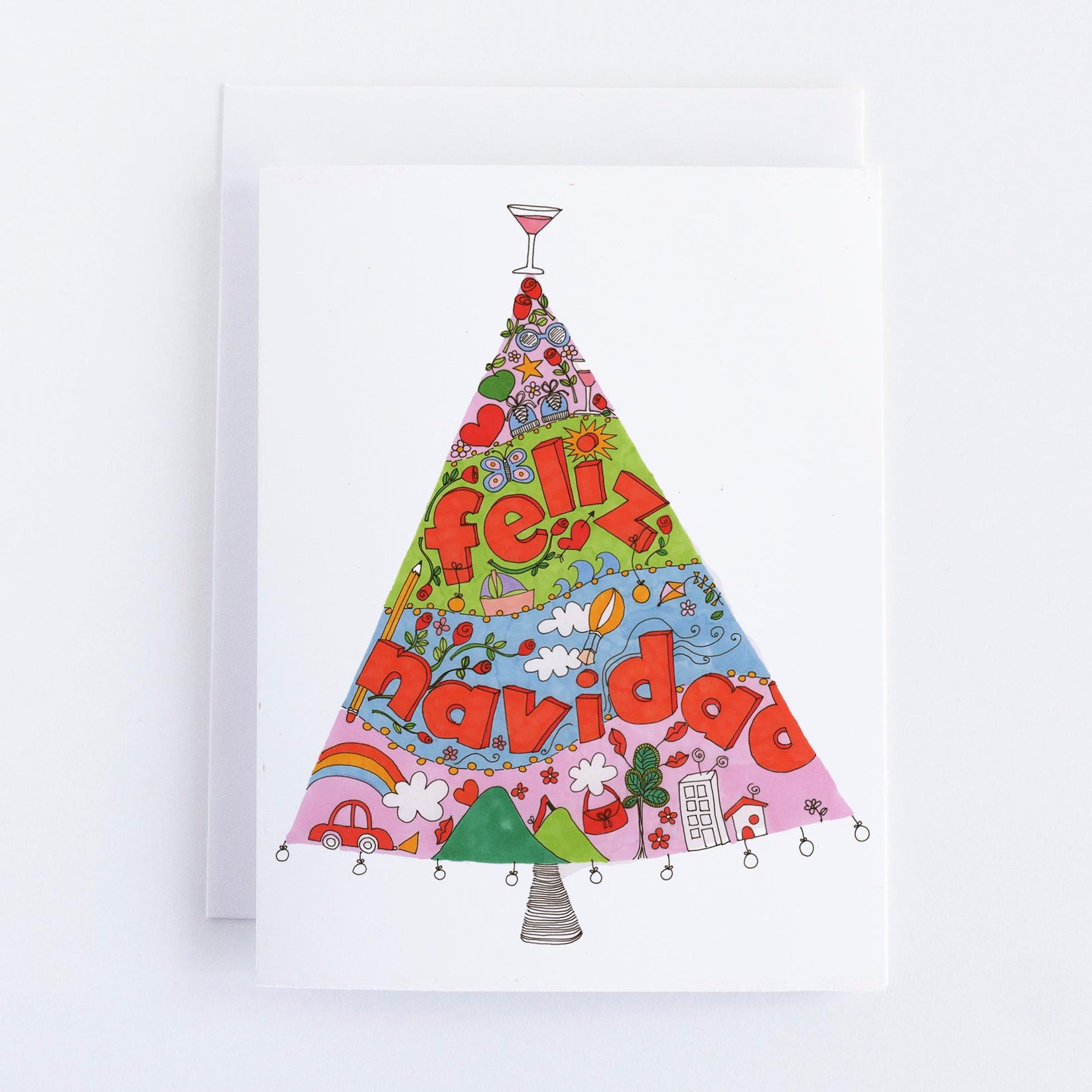 Feliz Navidad Greeting Card